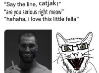 Say the Line, Catjak