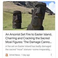 the op said he couldn't find out for sure if it actually WAS an arsonist
it probably was