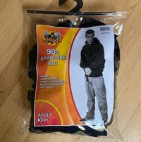 SPIRIT 90s HARDCORE KID INCLUDES: CHAMPION HOODY, CHOKERS, CHAIN WALLET, BACKPACK, CANVAS BELT WITH X BUCKLE ADULT XXL 25272-73070 USA $49.99