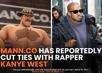 la ANCO MANN.CO HAS REPORTEDLY CUT TIES WITH RAPPER KANYE WEST "this guy unironically uses the scorch shot and we just can't stand for that." Saxton Hale, CEO of Mann.Co