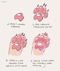 Among Us Paw Tutorial