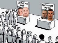 COMFORTING LIES UNPLEASANT TRUTHS