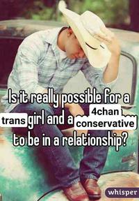Is It Really Possible for a Trans Girl and a 4chan Conservative to Be in a Relationship?