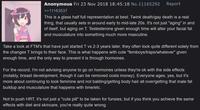 Report Anonymous Fri 23 Nov 2018 18:45:18 No.11165292 >>11163537 This is a glass half full representation at best. Twink death/gay death is a real thing, that usually sets in around early to mid-late 20s. It's not just "aging" in and of itself, but aging on T. Testesterone given enough time will alter your facial fat and musculature into something much more masculine. Take a look at FTM's that have just started T vs 2-3 years later, they often look quite different solely from the changes T brings to their face. This is what happens with cute "femboys/traps/whatever" given enough time, and the only way to prevent it is through hormones. For the record, I'm not advising anyone to go on hormones unless they're ok with the side effects (notably, breast development, though it can be removed costs money). Everyone ages, yes, but it's more about continuing to look feminine and not balding/getting body hair all over/getting that male fat buildup and musculature that happens with time/etc. Not to push HRT, it's not just a "cute pill" to be taken for funsies, but if you think you achieve the same effects with diet and skincare, you're really quite wrong.