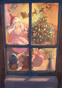 "Santa is coming!"