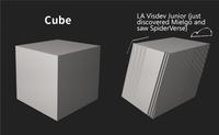 Cube LA Visdev Junior (just discovered Mielgo and saw SpiderVerse)