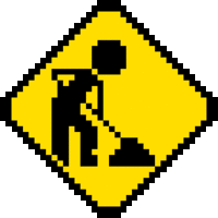 A very vintage stickman