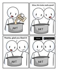 ART HARD WORK Thanks, glad you liked it! ART Wow, this looks really good! ART Following ART Anon followed you