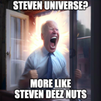 STEVEN UNIVERSE? MORE LIKE STEVEN DEEZ NUTS