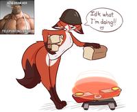 NOW DRAW HER TELEPORTING BREAD Idk what I'm doing!!