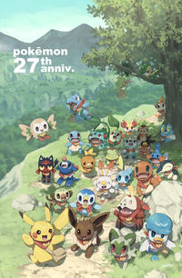 pokemon 27 anniv. WAPLIC yo makoto