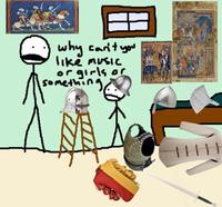 why can't you like music or girls or something 089
