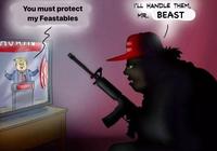 You must protect my Feastables 180 TRUMP I'LL HANDLE THEM, MR. BEAST