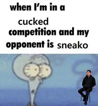 When I'm in a Cucked Competition and My Opponent Is Sneako