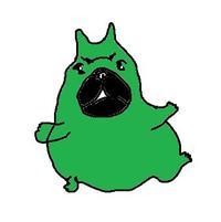 Alien Pup by @girlbgirlin