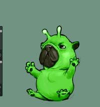 Alien Dog by @Tom1824814