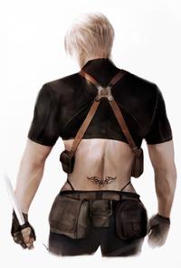 Leon Kennedy Tramp Stamp by @momokulala