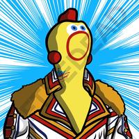 Cody as the Chicken