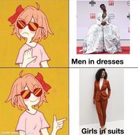 made with mematic AWARDS 2021 Men in dresses Girls in suits NISS AWA 21 "TH