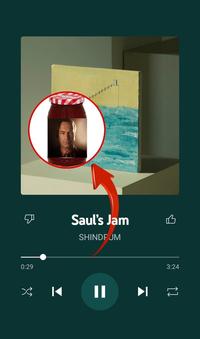 D 0:29 Saul's Jam SHINDF JM ▶ 3:24 []