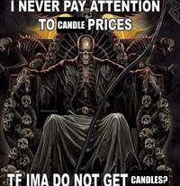 I NEVER PAY ATTENTION TO CANDLE PRICES O #hollowcloth TF IMA DO NOT GET CANDLES?