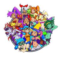 Shantae characters for the whole wheel!!