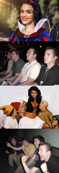 <i>Histórias que nossas babás não contavam</i> ("stories our nannies didn't tell") is a 1979 Brazilian erotic spoof of Snow White.
https://www.imdb.com/title/tt0225944/