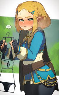 Title TL: Fake Zelda...if you're real, you should be able to wear this outfit!