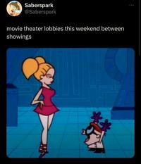 Saberspark @Saberspark movie theater lobbies this weekend between showings B