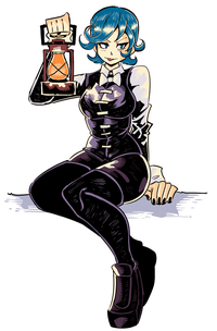 Sham's a maid catgirl in this version.
