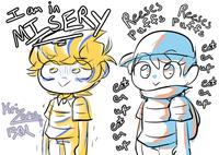 I am in MIT SERY Krizeres FXN Reeses Puffs Cats up Cat & S ō. Reeses Puffs Cat en up Cat હું up