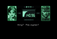 PTT 840.96 MEMORY Hnng? Piss Jugman?