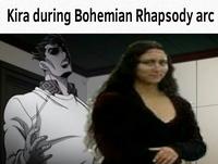 Kira during Bohemian Rhapsody arc