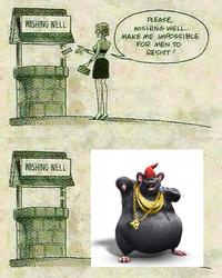 WISHING WELL WISHING WELL PLEASE, WISHING WELL... MAKE ME IMPOSSIBLE FOR MEN TO RESIST! A