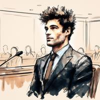 Chad Bankman-Fried Courtroom Sketch