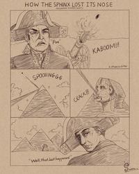 CA HOW THE SPHINX LOST ITS NOSE (ACCORDING TO RIDLEY SCOTT) 30009 X SPOOKINGGG نسى "Fire" + + Sh 2 So SO "Well, that Just happened" CRACK!!! KABOOM!!! * Mexico filter anstitre