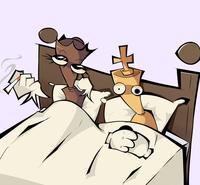Smoking In Bed Redraw on Twitter Royalty of the Circus
