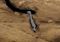 A diagram of how John Edward Jones was stuck for 27 hours in nutty putty cave before passing away.