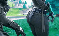 Fortnite Raven Team Leader Spank GIF