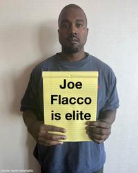 made with mematic Joe Flacco STA is elite