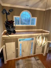 Inaccessible Foyer Landing In Suburban Design