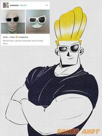 underbite Читати dude.... these sunglasses #lookin like a cartoon character. kind of need them : BOMES AHOY