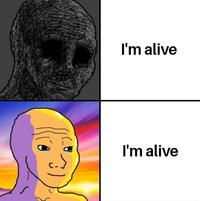 I'm alive I'm alive