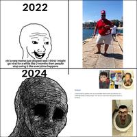 2022 oh! a new meme just droped! well I think I might go viral for a while like 2 months then people stop using it like everytime happens 2024 Know Meme Skibidi A word used by gamers who are on youtube shorts every day and are on a 3000 day streak of being virgin. This word is used when the gamer wants to be funny...