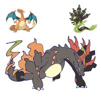 Charizard/Zygarde Fusion