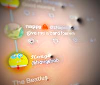 nappy @zNapsta give me a band foenem 17 Hong @hongebob The Beatles
