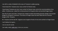 I am still in a state of disbelief at the news of Toriyama's sudden passing. I have known Mr. Toriyama since I was a writer for Shonen Jump. I have known Toriyama-san since I was a writer for Shonen Jump, and at the recommendation of my editor, Torishima-san, I asked him to draw pictures for the game when we launched Dragon Quest. Over the 37 years since then, Toriyama has created countless fascinating character designs and monster designs for the game's characters. The history of Dragon Quest has been filled with the character designs of Mr. Toriyama. Mr. Toriyama and the late Mr. Sugiyama were longtime friends of mine who worked on Dragon Quest. I can't believe he is gone... I am at a loss for words. I am really, really, really sorry. I am so, so, so sorry.