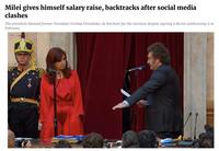 Milei gives himself salary raise, backtracks after social media clashes The president blamed former President Cristina Fernández de Kirchner for the increase despite signing a decree authorizing it in February