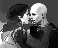 Paul Atreides and Feyd-Rautha Harkonnen by @BtRaven