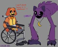 CREIN_KKE I can't stand being in a wheelchair :( CORRECT>